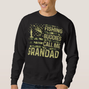 Sweatshirt Mens Mes Épouses De Pêche M'Appelent Grand-Père Us