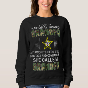 Sweatshirt Mens My Favori Hero Wears Combat Boots National
