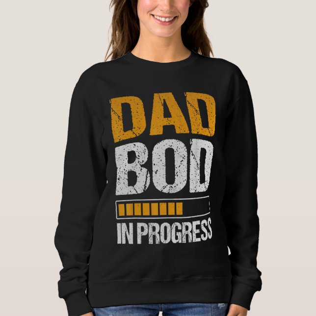 Sweatshirt Mens Papa Bod En Cours (Devant)