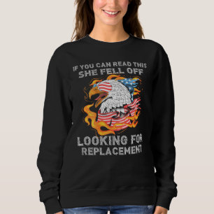 Sweatshirt Mens Si Vous Pouvez Lire Cela Elle Est Tombée À La