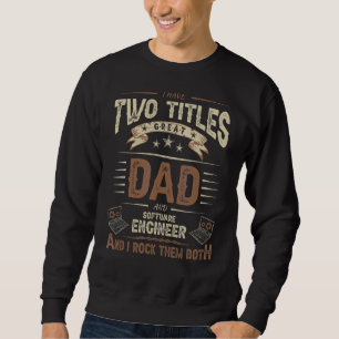 Sweatshirt Mens Software Engineering Papa Engineer Blagues Tw