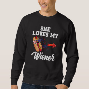 Sweatshirt Mens Son & Hers Naughty Usa Outfit Matching Couple