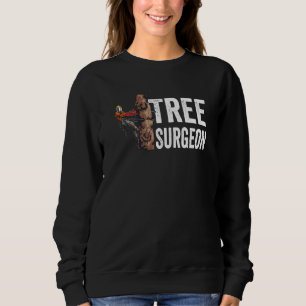 Sweatshirt Menuisier Chirurgien Arboricole Bûcheron