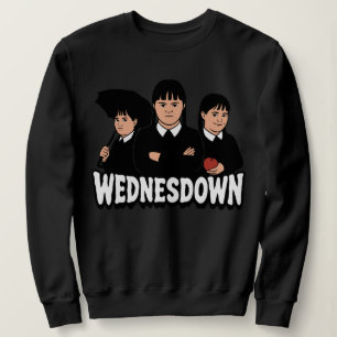 Sweatshirt Mercredi Mercredi Syndrome de Down