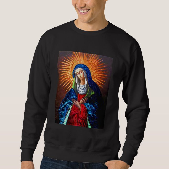 Sweatshirt Mère de la Miséricorde, Reine du Ciel ... sweatshi (Devant)