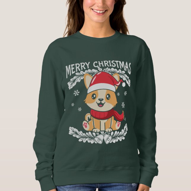 Sweatshirt Merry Christmas (Devant)