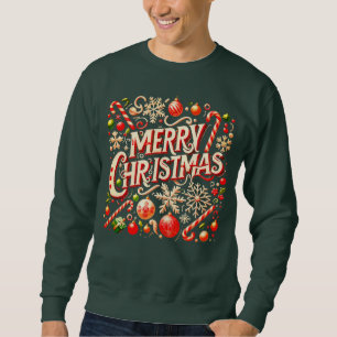 Sweatshirt Merry Christmas Peppermints