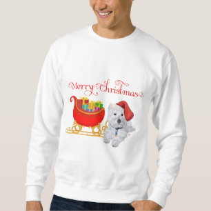 Sweatshirt Merry Christmas Westie