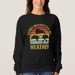 Sweatshirt Météorologue Pluie Météo Météo Météorologie