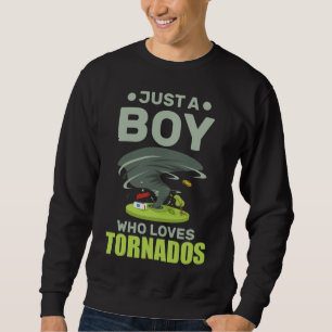 Sweatshirt Météorologue Tornado Veille météorologique