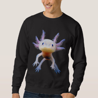 Sweatshirt Mexicain Marcher Poisson mignon Amphibien Axolotl