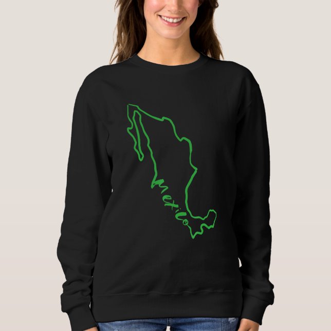 Sweatshirt Mexique Mexique Femmes Mexique Pour Hommes (Devant)