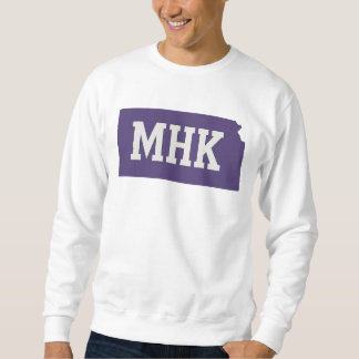 Sweatshirt MHK Kansas | Abréviation de Manhattan KS State