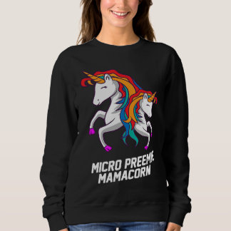 Sweatshirt Micro Preemie NICU New Mom Unicorn Premature Birth