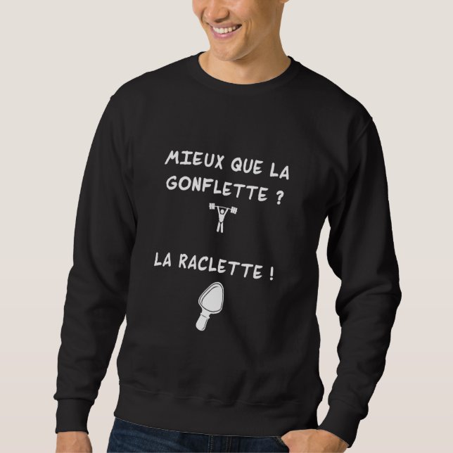Sweatshirt Mieux Que L'Inflateur Le Squeegee ! (Devant)