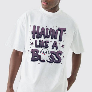 Sweatshirt Mignonne "Haunt Like a Boss" Halloween Hommes