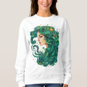 Sweatshirt Mignonne Imaginaire Star Girl