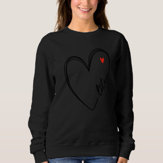 Sweatshirt Mignonne Lita avec une fille féminine femmes maman