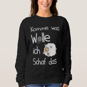 Sweatshirt Mignonne Mouton Femme Idée douce Mouton Laine Mout