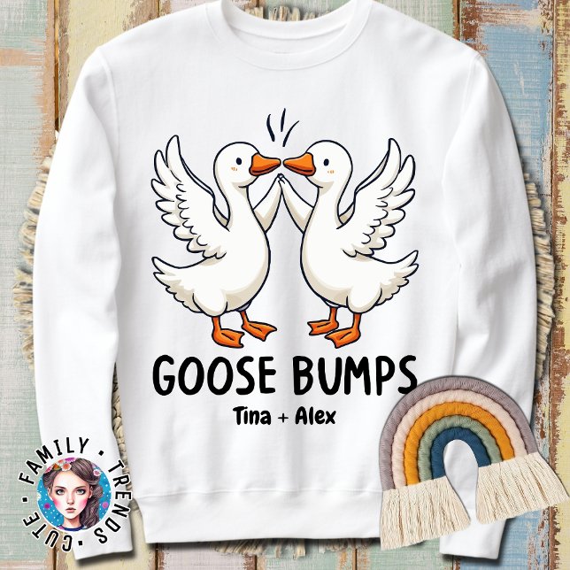 Sweatshirt Mignonne Oie Bosses Amusant Animal Pun Lover (Créateur téléchargé)