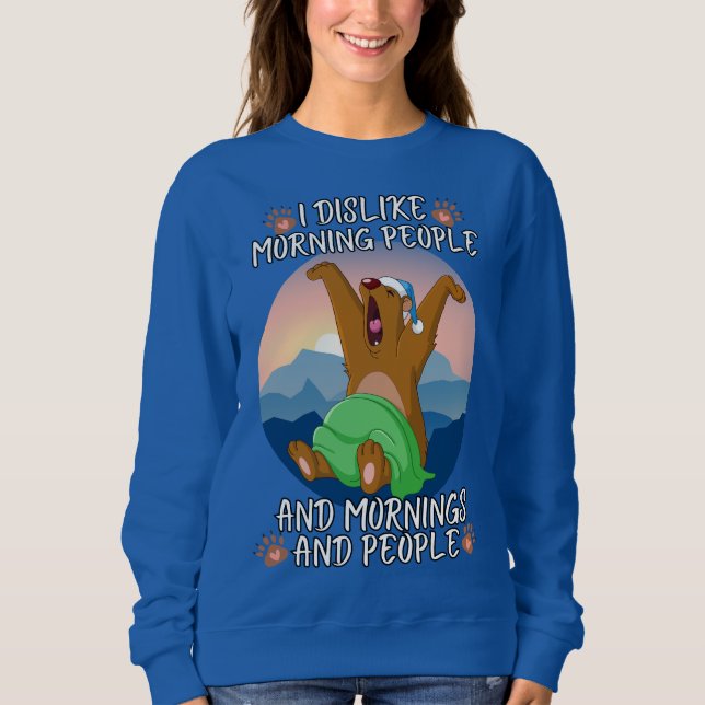 Sweatshirt Mignonne Ours Teddy (Devant)