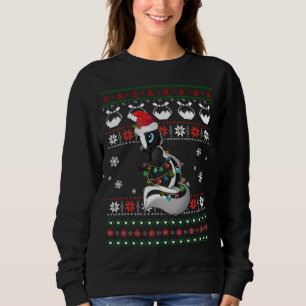 Sweatshirt Mignonne Skunk Douleur moche Noël Light Pyjama Gif