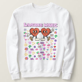 Sweatshirt Mikitiez valentin personnalisé drôle lovebug logic