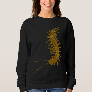Sweatshirt Mille-pattes pour femme fille arthropode ver astic