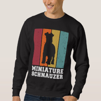 Sweatshirt Miniature Schnauzer Vintage  2