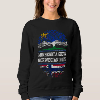 Sweatshirt Minnesota Cultivé Avec Des Racines Norvégiennes No