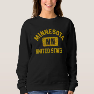 Sweatshirt Minnesota Style Gym En Ambre Perdu