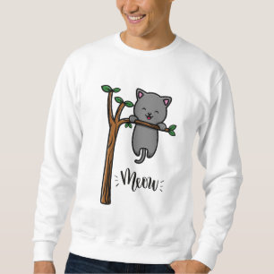 SWEATSHIRT MINOU CHAT DANS L'ARBRE