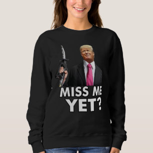 Sweatshirt Miss Me Pourtant Tru Pump Prix De L'Essence