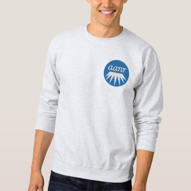 Sweatshirt mit besticktem Logo (Vorderseite)