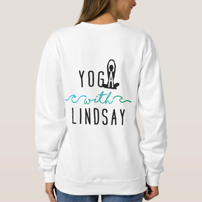  Sweatshirt mit Logo bewegen (Rückseite)