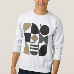 Sweatshirt mit verschiedenen Formen für Männer
