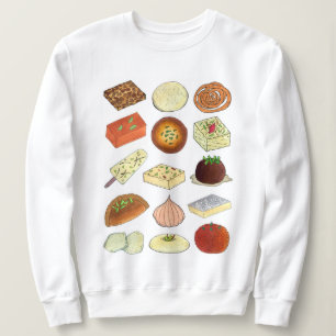 Sweatshirt Mithai Indian Sweets confiserie Desserts Inde