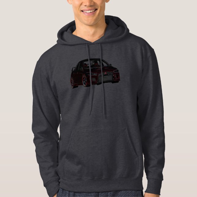 Sweatshirt Mitsubishis Evo (Vorderseite)