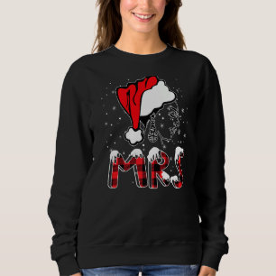 Sweatshirt Mme Père Noël Black Claus Melanin African Christma