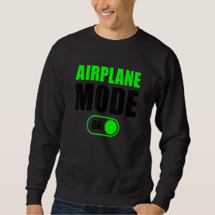 Sweatshirt Mode Avion En Mode Avion Voyageant En Mode Avion S