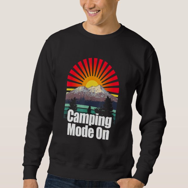 Sweatshirt Mode Camping Sur Nature Extérieure Wild Pro Enviro (Devant)