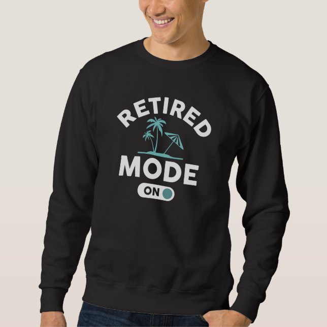 Sweatshirt Mode Retraité activé (Devant)