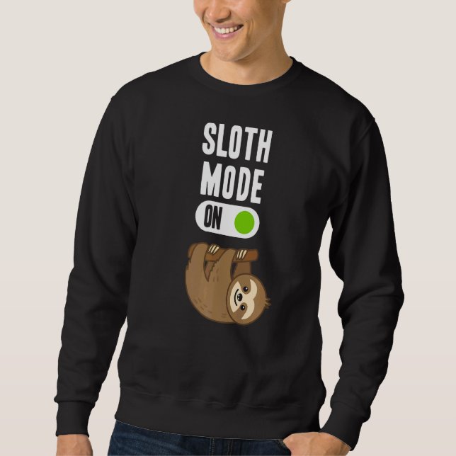 Sweatshirt Mode Sloth sur animal (Devant)