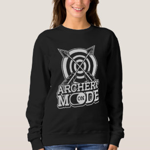 Sweatshirt Mode tir à l'arc sur flèche arc de la Concurrence