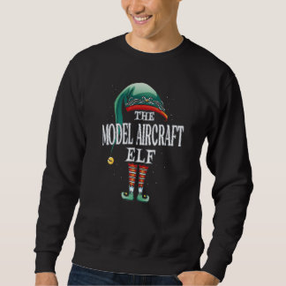 Sweatshirt Model Aircraft Elf Christmas Group Xmas Pajama Par