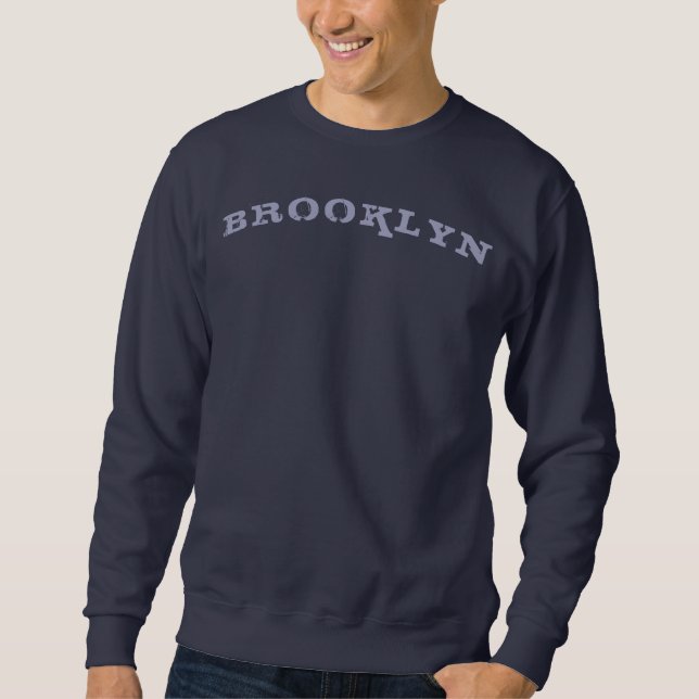Sweatshirt Modèle branché de Brooklyn Nyc New York (Devant)
