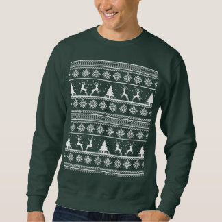 Sweatshirt Modèle de tricot de pull de Noël pour rennes