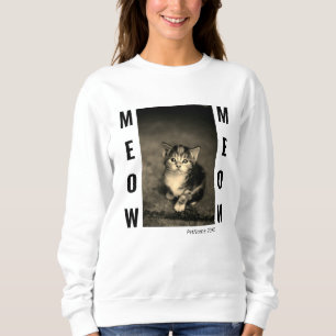 Sweatshirt Modèle photo de chat