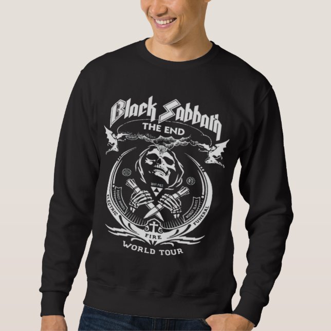 Sweatshirt modern metal rocker (Devant)