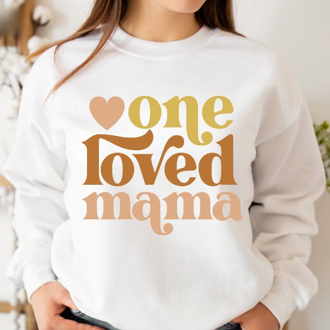 Sweatshirt Modern One Loved Mama's Mother's Day Don (Créateur téléchargé)